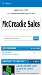 Mobile Screenshot of mccreadiesales.com